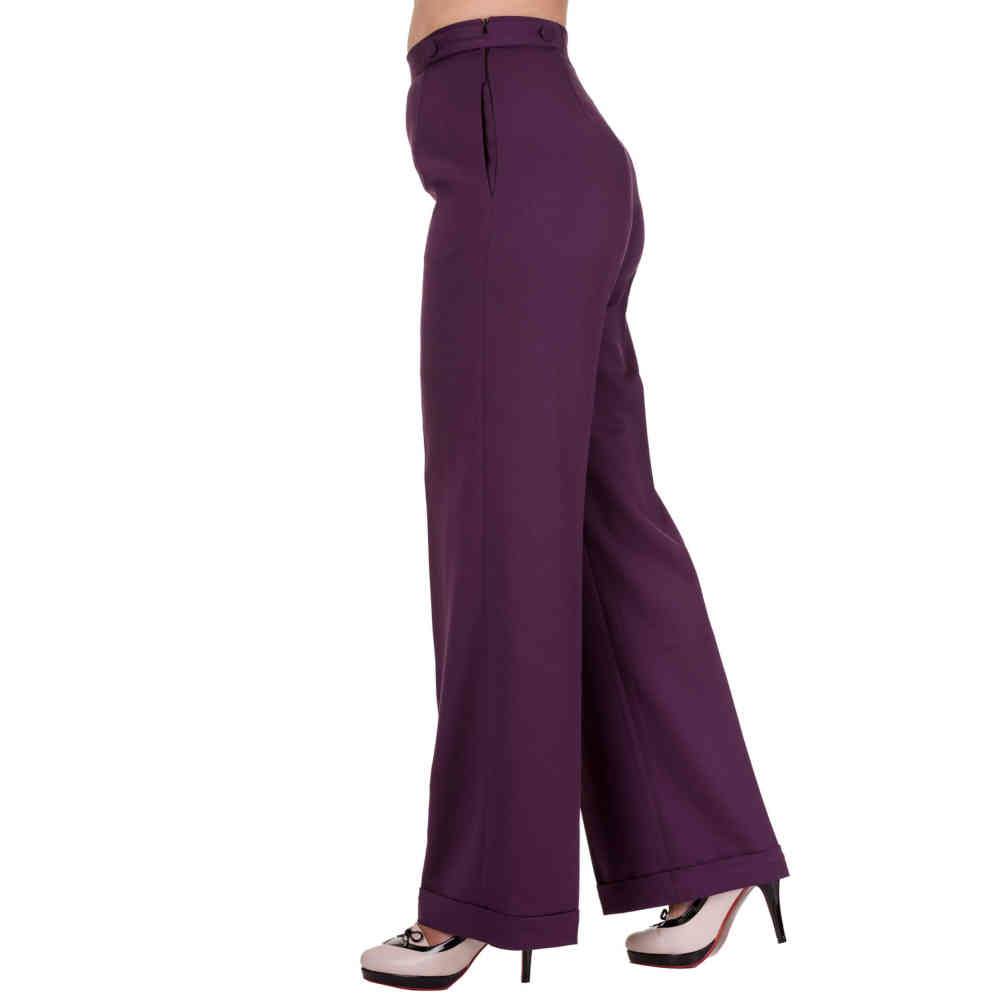 Dancing Days - PARTY ON Wide leg trousers - Purple Product image
